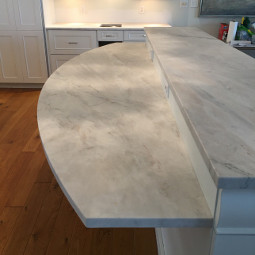 Quartzite kitchen countertop